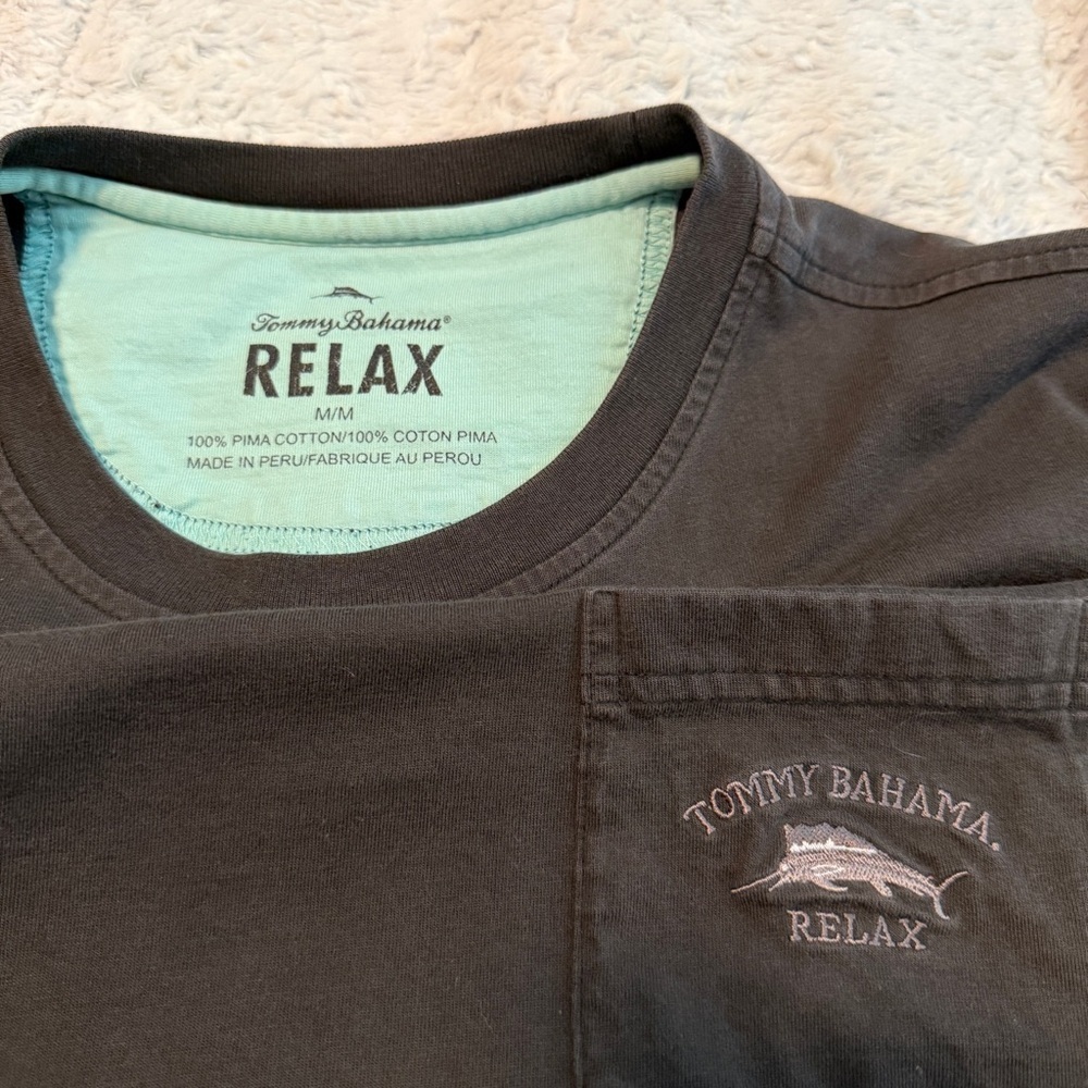 Tommy Bahama Pocket Tee - Picture 3 of 3